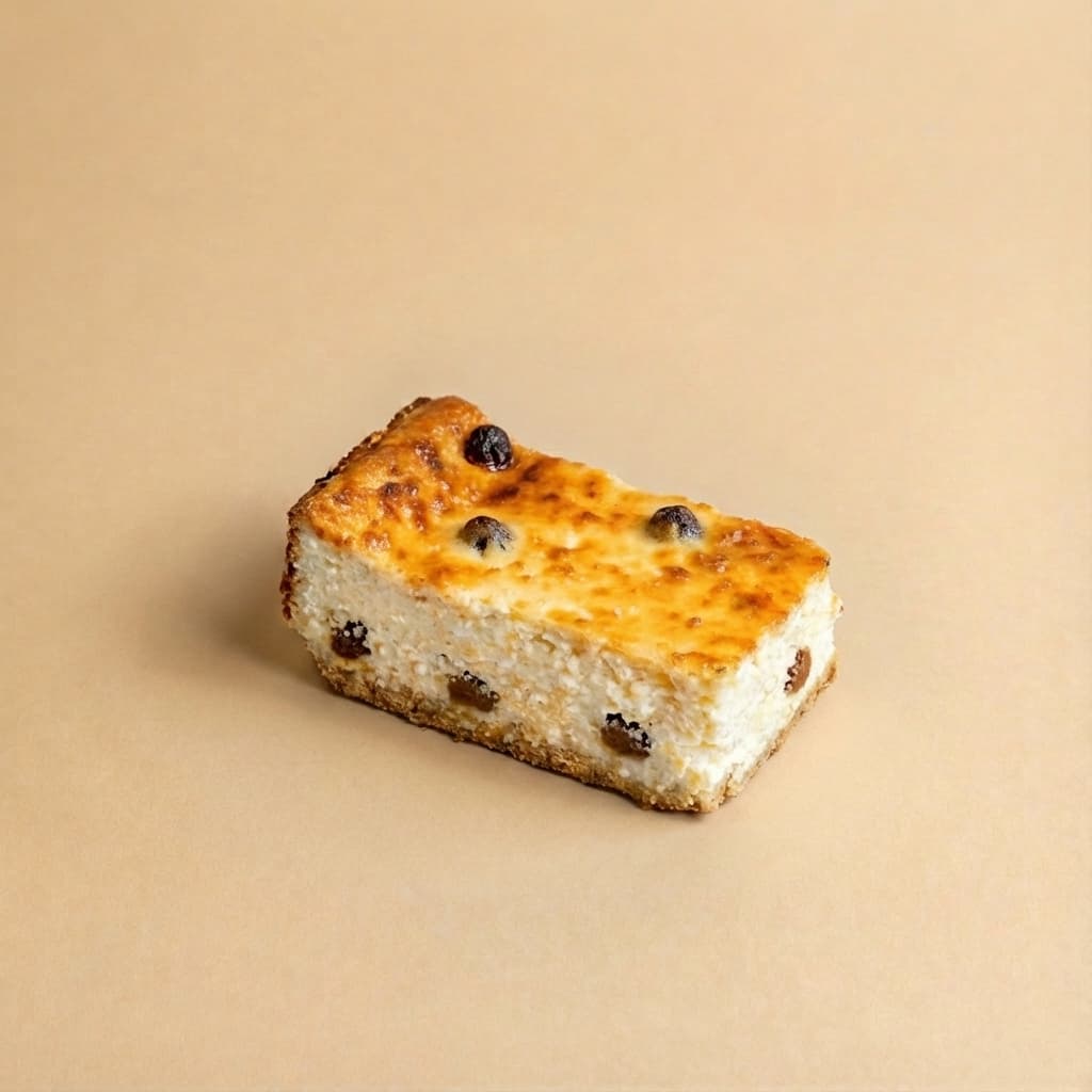 Biezpienmaize ar rozīnēm