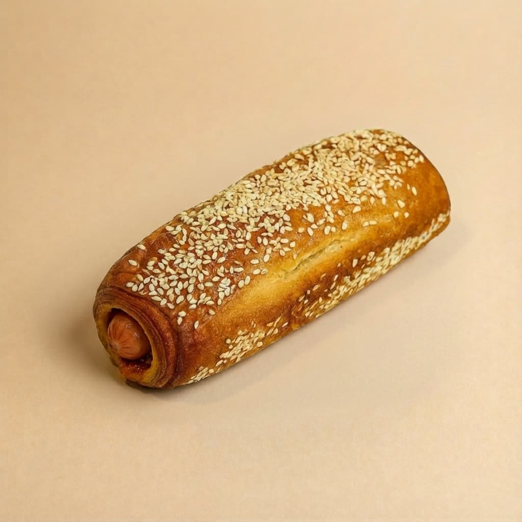 Cīsiņa maizīte (mīklā)